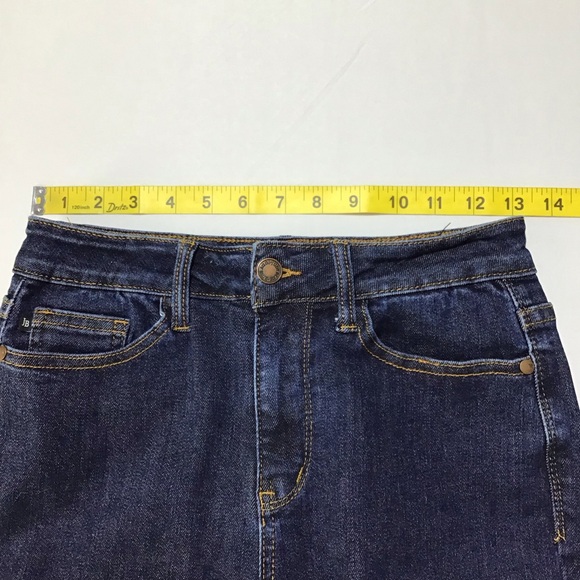 Judy Blue Slim Bootcut Dark Indigo Jeans - Picture 9 of 13